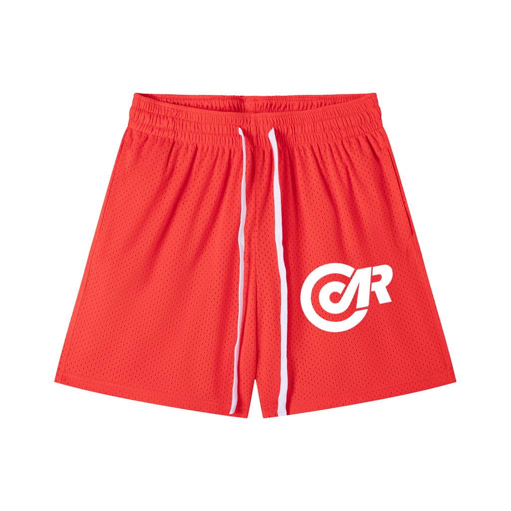 Mesh Drawstring Shorts
