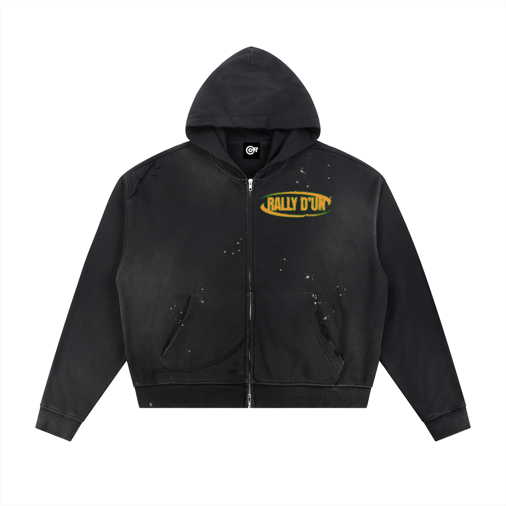 Sun Fade Zip Hoodie