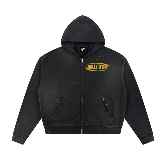Sun Fade Zip Hoodie