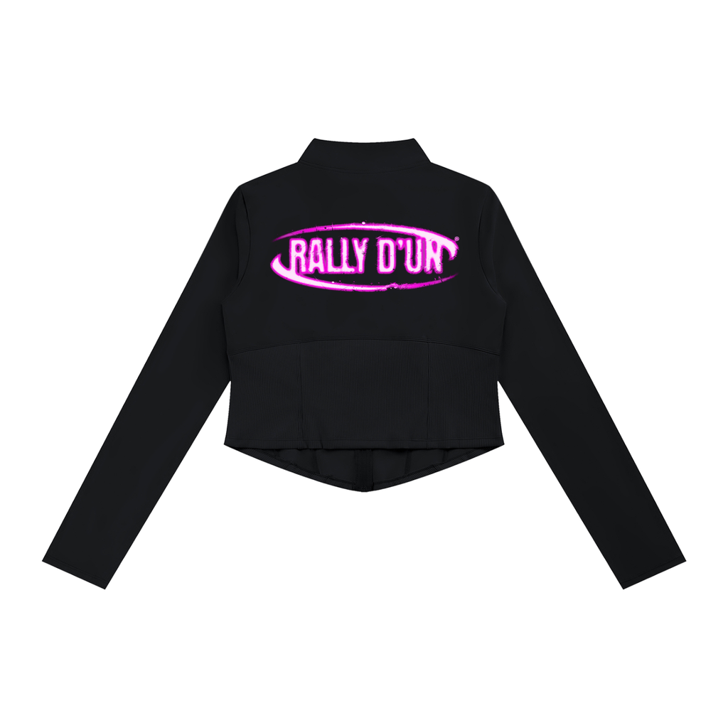 Women's Slim Fit Full-Zip Yoga Jacket