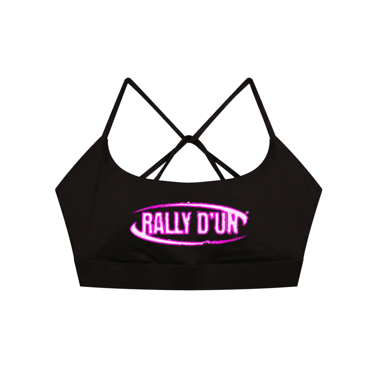 Strappy Criss Cross Yoga Sports Bra