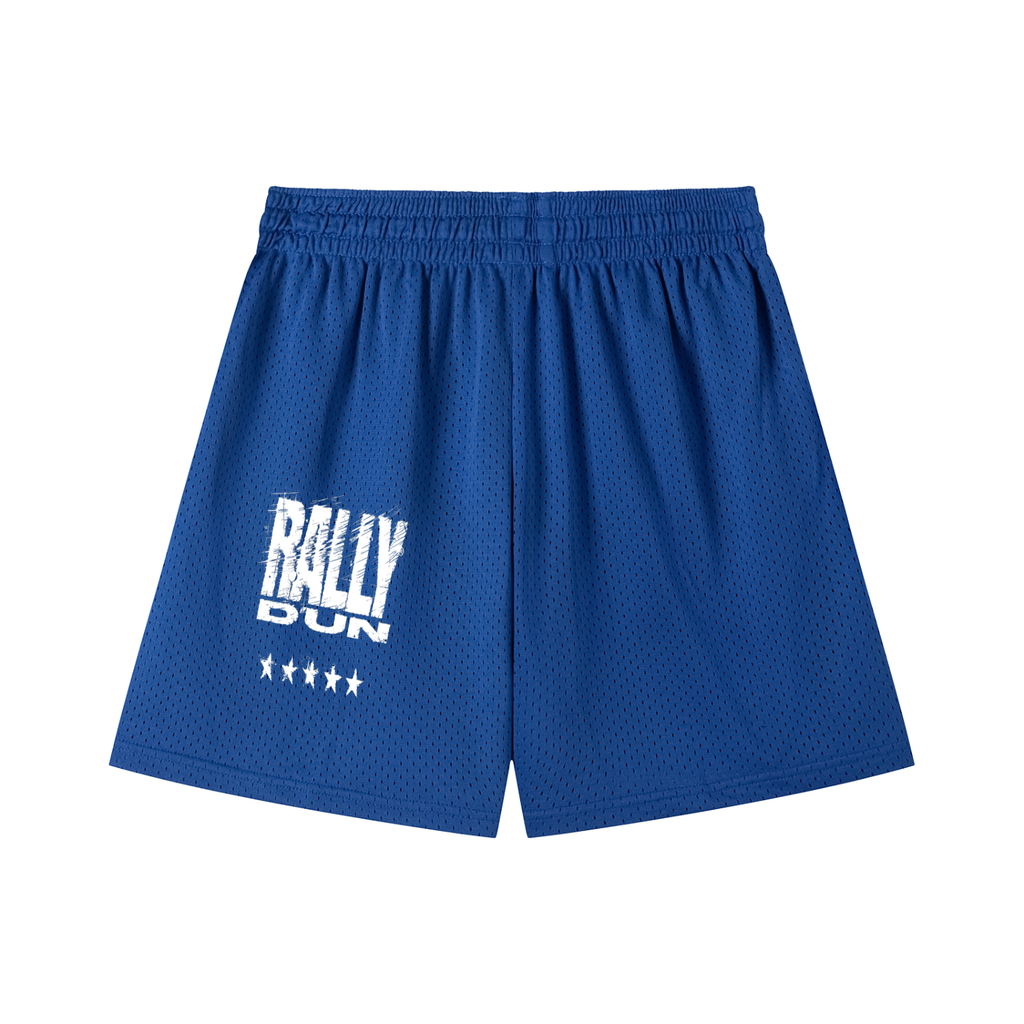 Mesh Drawstring Shorts