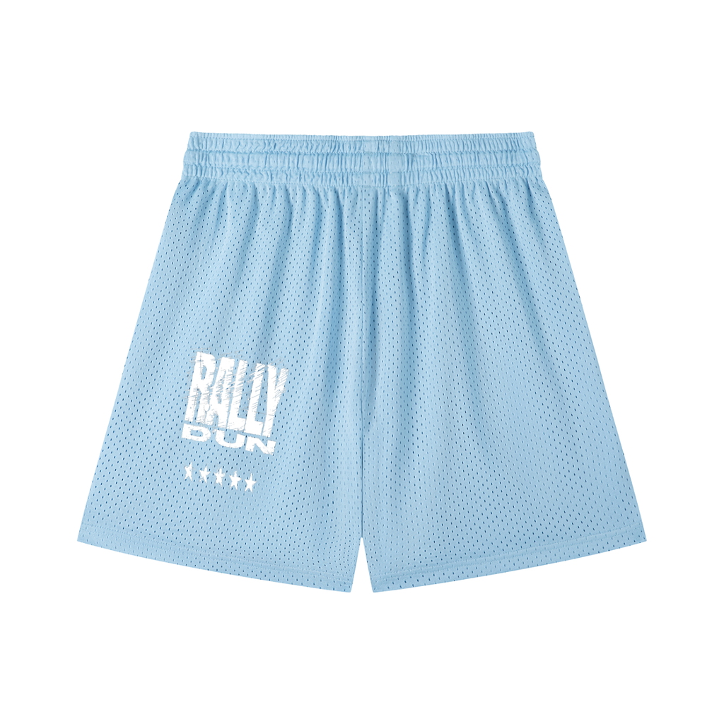 Mesh Drawstring Shorts