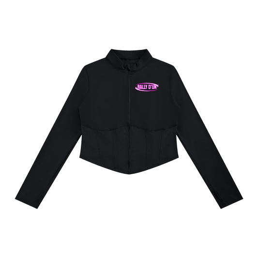 Women's Slim Fit Full-Zip Yoga Jacket