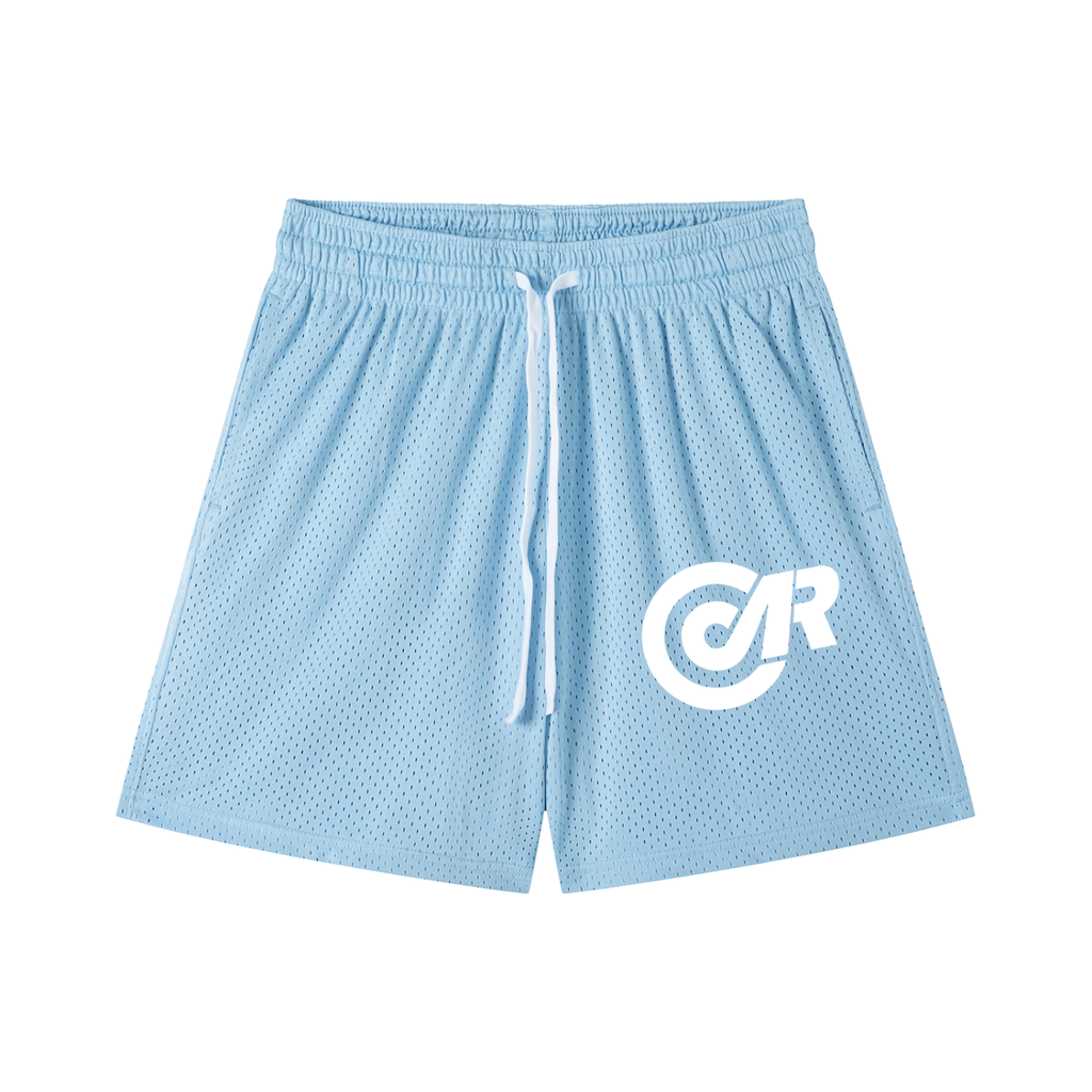 Mesh Drawstring Shorts