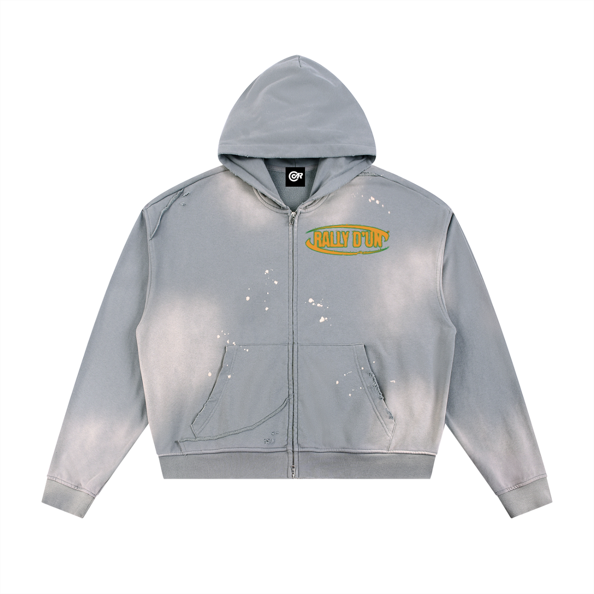 Sun Fade Zip Hoodie