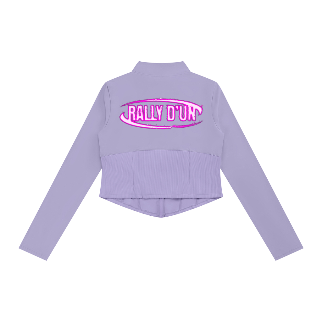 Women's Slim Fit Full-Zip Yoga Jacket