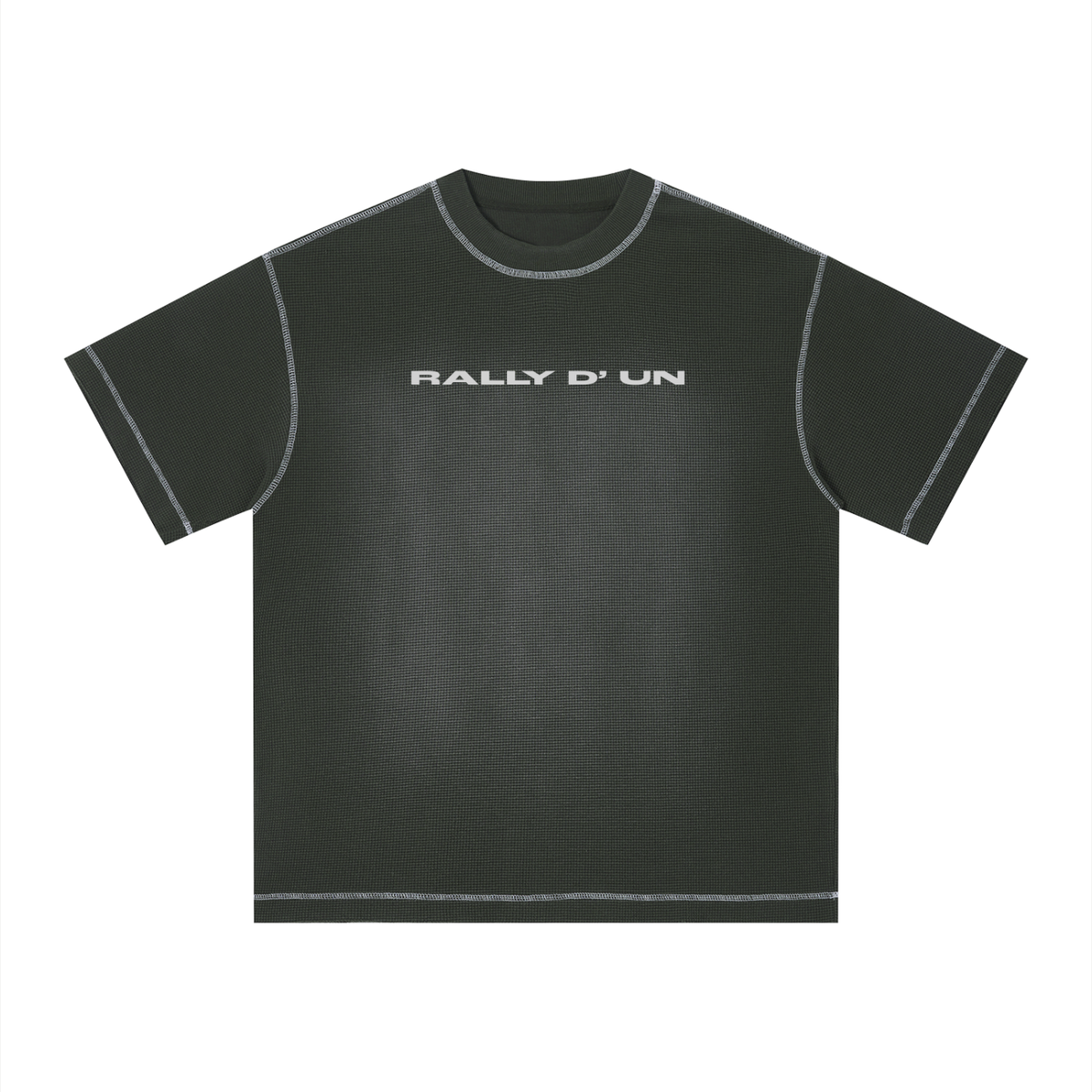 Sunfade Waffle Boxy T-Shirt