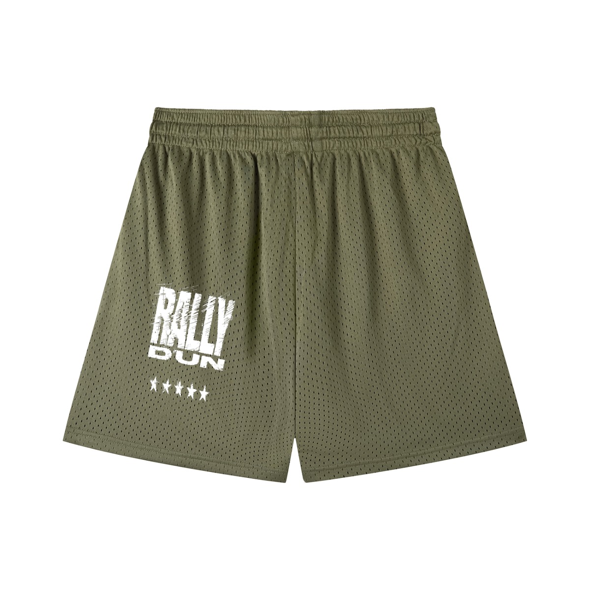 Mesh Drawstring Shorts